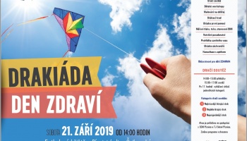 Drakiáda a Den zdraví 2019 na fotbalovém hřišti v Písnici